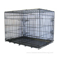 Collapsable dog cage pet cage stackable dog kennel